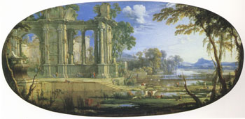 Fantasti Landscape with Ruins (mk05)